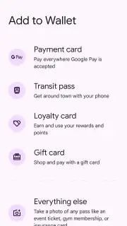 Google Wallet captura 5