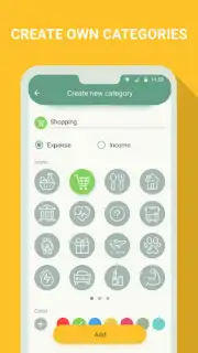 Money manager & expenses captura 7
