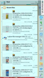 X-plore File Manager captura 1