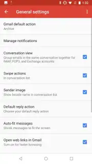Gmail GO captura 5