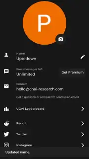 Chai: Chat AI Platform captura 9