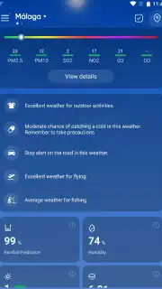 Live Weather: Radar & Widgets captura 7