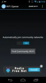 WiFi Opener captura 1