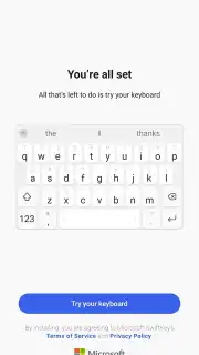 SwiftKey Keyboard captura 7