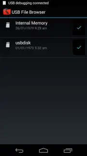 USB File Browser captura 4