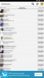 Unfollowers for Instagram captura 4