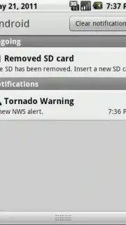 Simple Weather Alert captura 4