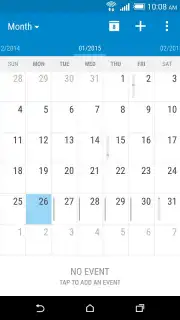 HTC Calendar captura 1