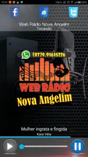 Web Radio Nova Angelim captura 3