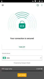 Kaspersky Fast Secure VPN captura 3