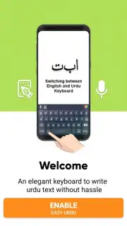 Easy Urdu Keyboard اردو Editor captura 7