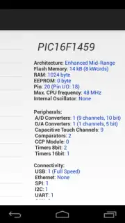 PICmicro Database captura 10