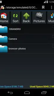 SD Card Manager captura 1