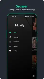 Musify-Online Music Player captura 1