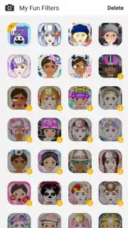 YouCam Fun captura 8