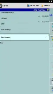 X-plore File Manager captura 5
