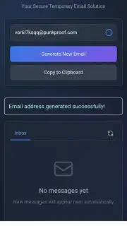 TempMail PRO captura 3