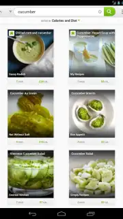 Recipes & Nutrition captura 4