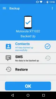 Comodo Backup captura 1