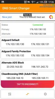 DNS Smart Changer captura 5