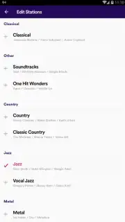Spotify Stations captura 3