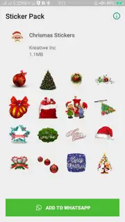 Chrismas Stickers | Stickers For WhatsApp captura 6