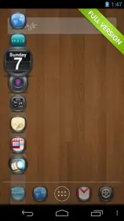 CircleLauncher light captura 3
