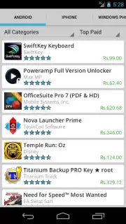 Mobile App Store captura 3