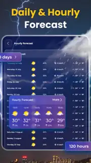 Live Weather Widget & Radar captura 1