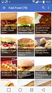 Recettes Sandwichs captura 3