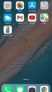 iOS Launcher captura 3