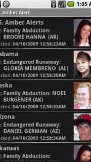 Amber Alert captura 2