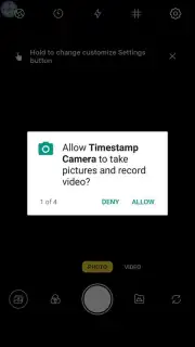 Timestamp Camera captura 9