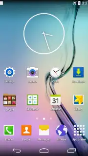 Galaxy S Launcher captura 4