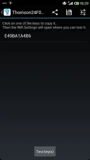 WiFi Password Recover captura 2