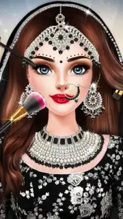Indian Wedding Dress up games captura 17