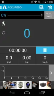 Accupedo Pedometer captura 3