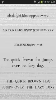Style Free Font Theme captura 3