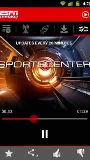 ESPN Radio captura 1