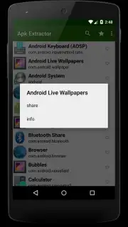 Meher APK Extractor captura 5