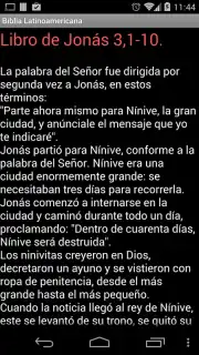 Biblia Latinoamericana Spanish captura 1