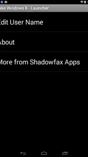 Fake Windows 8 - Launcher captura 2