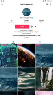 TickTock-TikTok Live Wallpaper captura 4