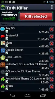 Task Killer FREE captura 1