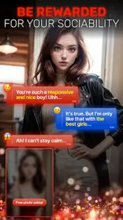 Flirtly - AI Girl captura 1