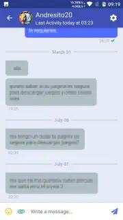 Aquila Messenger for Twitter captura 1
