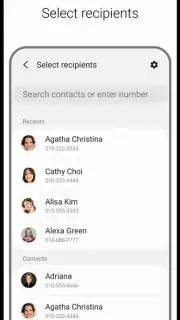 Samsung Private Share captura 4