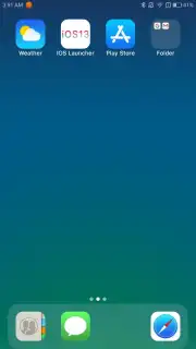 Launcher iOS 16 captura 4