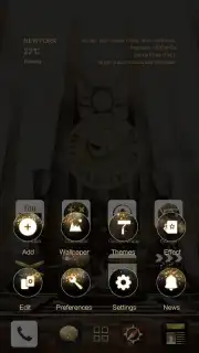 Gold Rush GOLauncher EX Theme captura 1