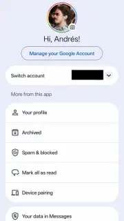 Google Messages captura 15